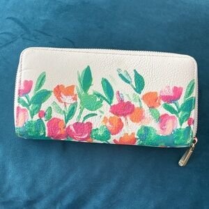 Floral Women's Wallet with Vibrant Design